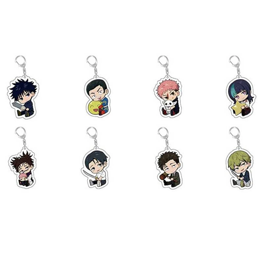 Anime Jujutsu Kaisen Wasuke Itadori Ryomen Sukuna Suguru Geto Cosplay COSTUME Acrylic Key Chain Keychain Pendant Accessories