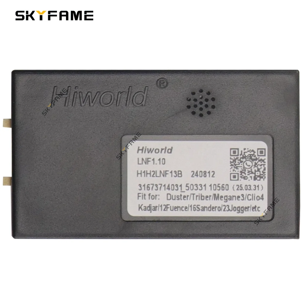 SKYFAME 자동차 16 핀 배선 하네스 어댑터 Canbus 박스 디코더 Renault Express Duster Trafic 3 용 안드로이드 라디오 전원 케이블