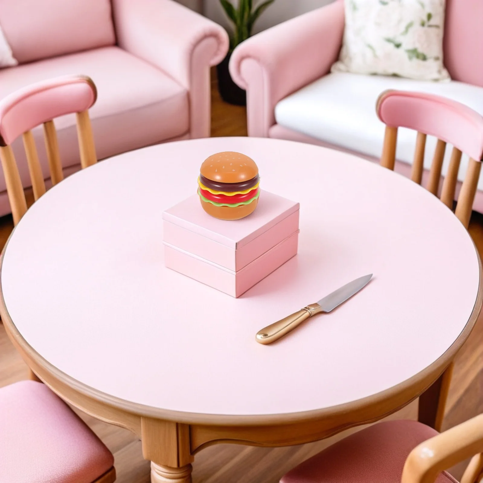 Mini accessoire de hamburger alimentaire Miniature pour maison de poupée Bjd, Simulation réaliste de Hamburger, faux nourriture, ensemble de jeu de cuisine