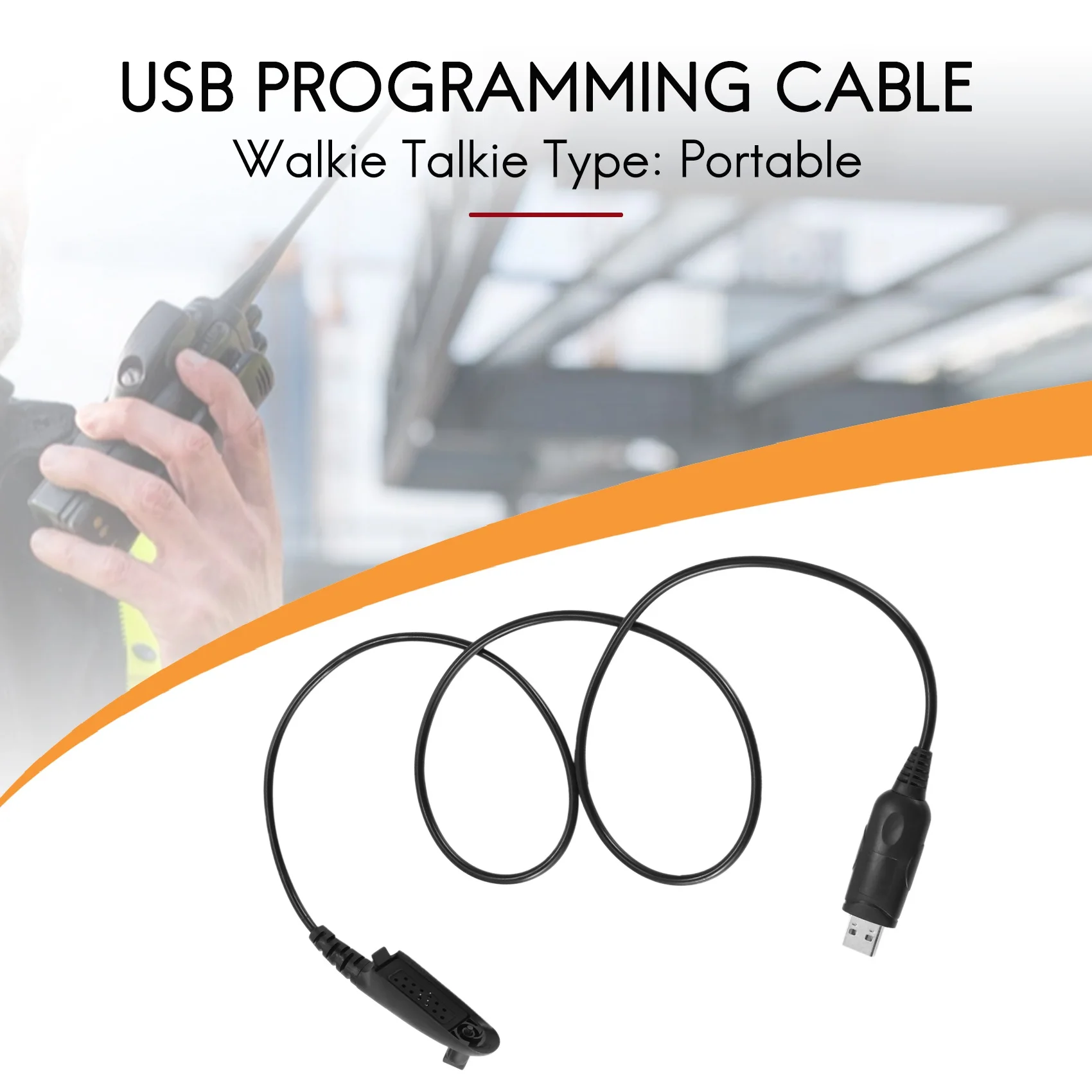 

ABKQ-USB Programming Cable PRO5150 HT750 HT1250 GP328 GP340 GP380 GP640 GP680 GP1280 GP960 PR860 Interphone