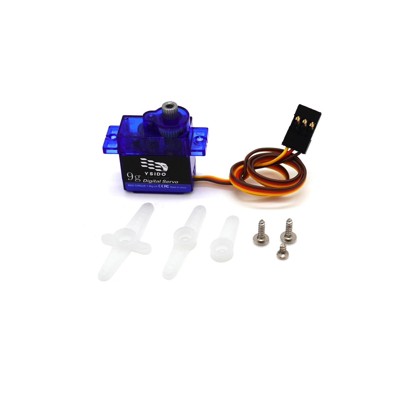 YSIDO SG90 9G マイクロサーボモーターコントローラー 180 ° /360 °   RC ロボットアーム飛行機ヘリコプター航空機 RC カーボートモデル部品用