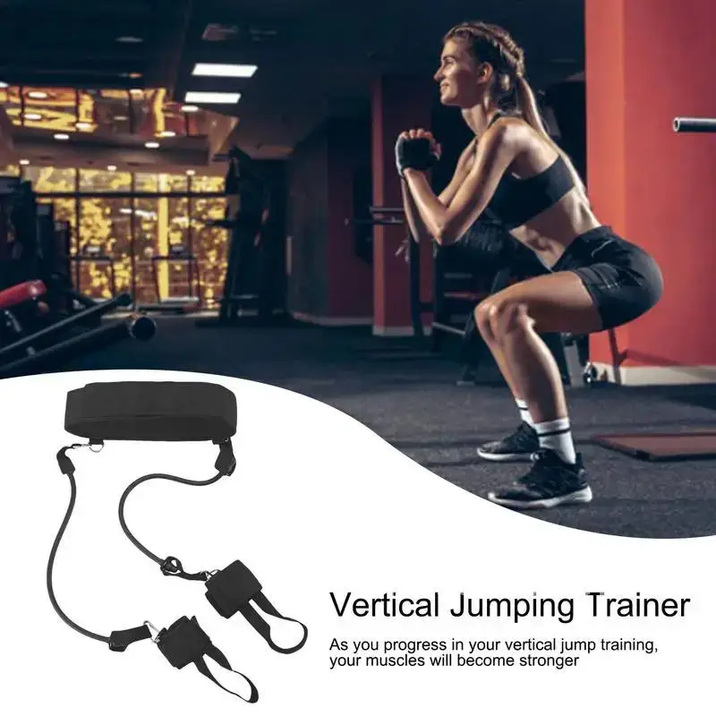 Vertical Jump Training Bounce Trainers With Elastic Resistant Equipment Bands Exercise Jumping Training Jump Multifunctional For