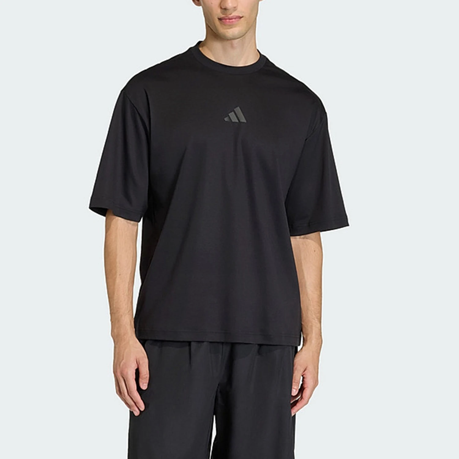 Adidas genuine new men's fashionable casual simple breathable short sleeved T-shirt KC1051