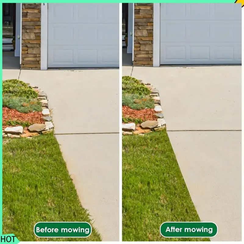 

AWAH Wheeled Rotary Hand Edger Lawn Tool, Hand Edger Lawn Tool For Precise Lawn Mowing Along Walkways, Gardens, Driveways