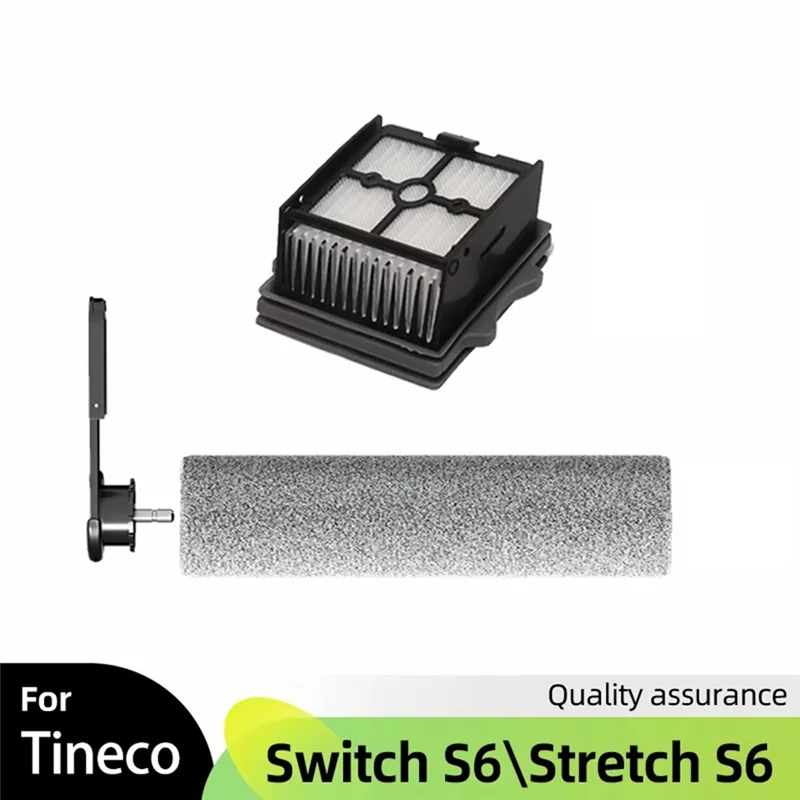 TCF-apto para Tineco Floor One Switch S6/Estretch S6, piezas para Tineco Floor One, cepillo de rodillo consumible, filtro HEPA