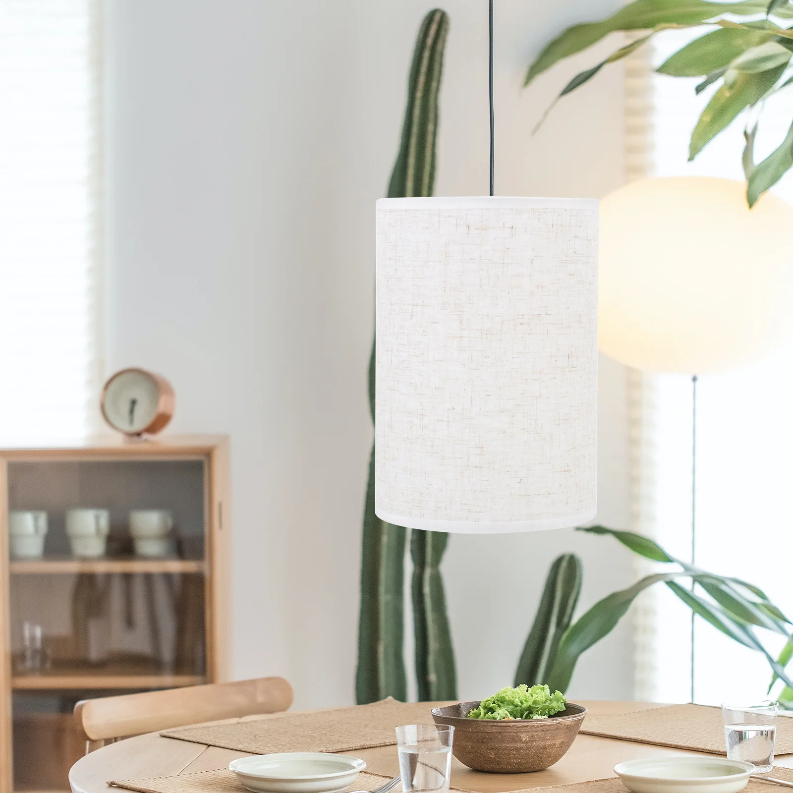 

1Pcs Premium Cloth Lampshade Linen Light Cover Protective Home Decor Bedroom Living Room Table Lamp Shade Ornament