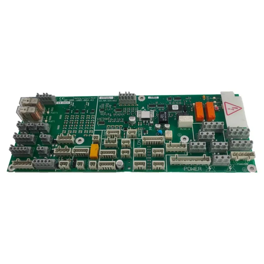 Elevator Display PCB Board Car Roof PCB ID.NR.591882/594428 Stable Display for Elevator Spare Parts PCB Assembly Maintenance