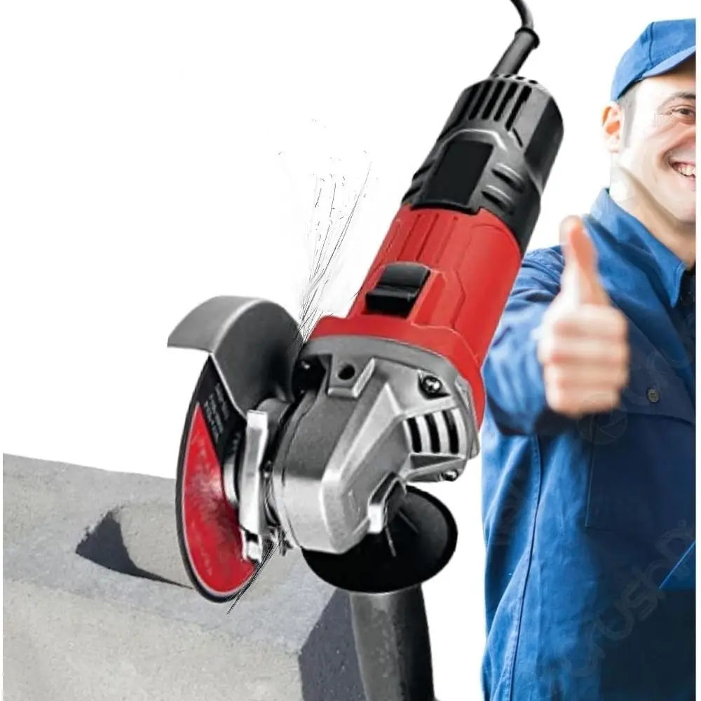 

Угловая шлифмашина Bauer 7 А, 4,5 дюйма – 11 000 об/мин, с ползунковым переключателем для легкого включения/выключения