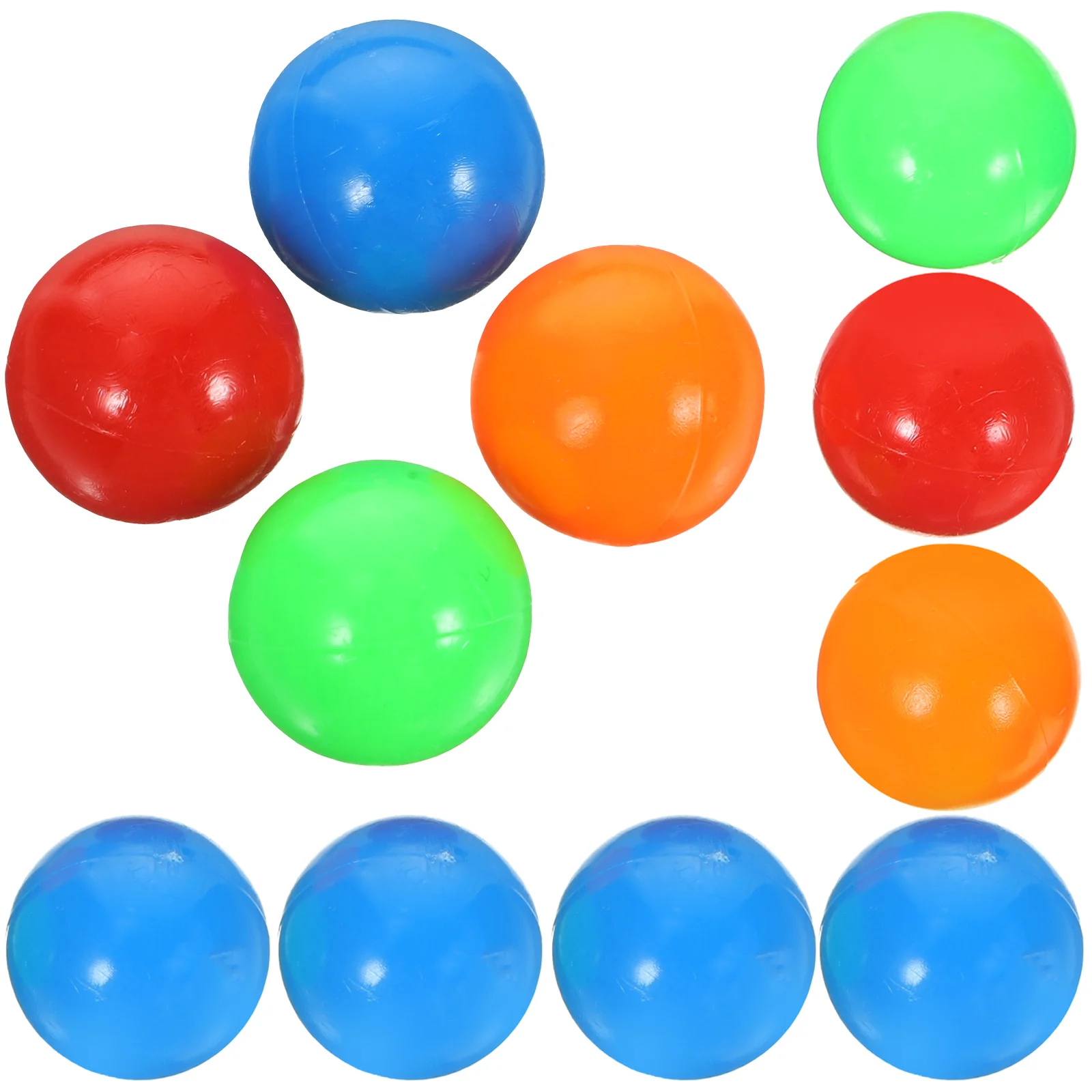 

120pcs Marbles Replacement Balls for Board Game Beans Bead Eating Game Parent-child Fun Colorful Plastic Balls Safe