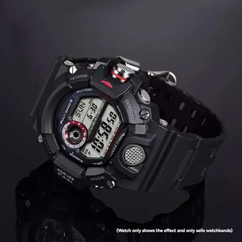 Cinturino di ricambio per Casio 3410 GW-9400 GW9300 G9200 |   Serie G-SHOCK Mudmaster Riseman |   Cinturino in resina siliconica