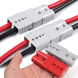 Forklift Battery Charging Plug 50A 120A High Current 2 Pin Power Connector For  Battery Charging Connectors