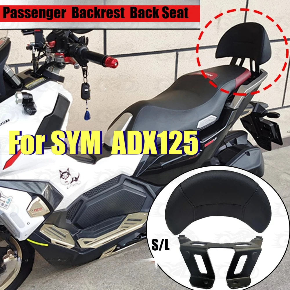 

Motorcycle Retrofit Special Passenger Rear Backrest Back Seat To Increase The Backrest Accessories For SYM ADX 125 adx125 ADX
