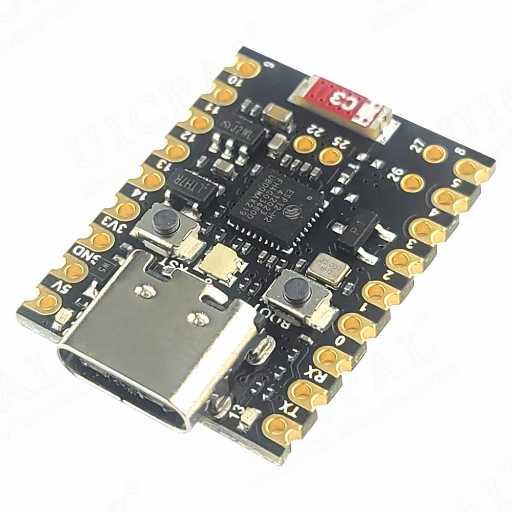 Mini módulo de placa de desenvolvimento ESP32-H2 para aprendizagem de programação de microcontrolador USB tipo-C ESP32 H2