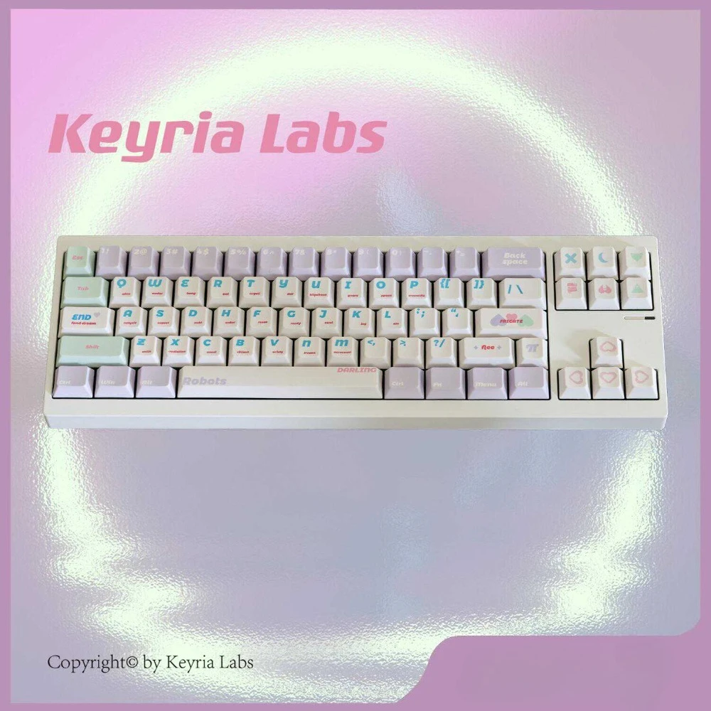 

Love Crashing Keycap Set 169keys Cherry Profile Custom Artisan Side Carving PBT Key Caps Mechanical Keyboard Game Accessories