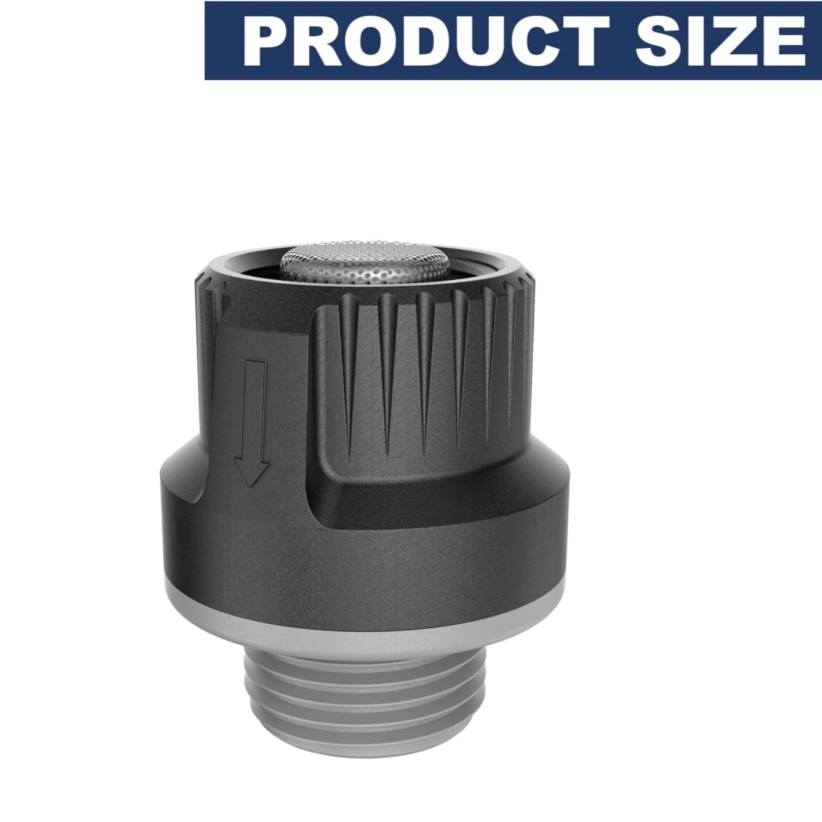 

1PC RV Sewage Flushing Check Valve Plastic Easy To Install Camper RV Black Tank Flush Check Valve Anti-Siphon Backflow Preventer