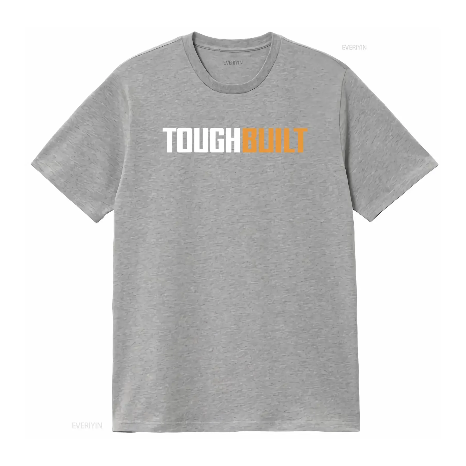 Toughbuilt Industries Incorporated Men's T Shirt vintage Washed Breathable Casual Top For Everyday Wear Slightly fashion homme image 3