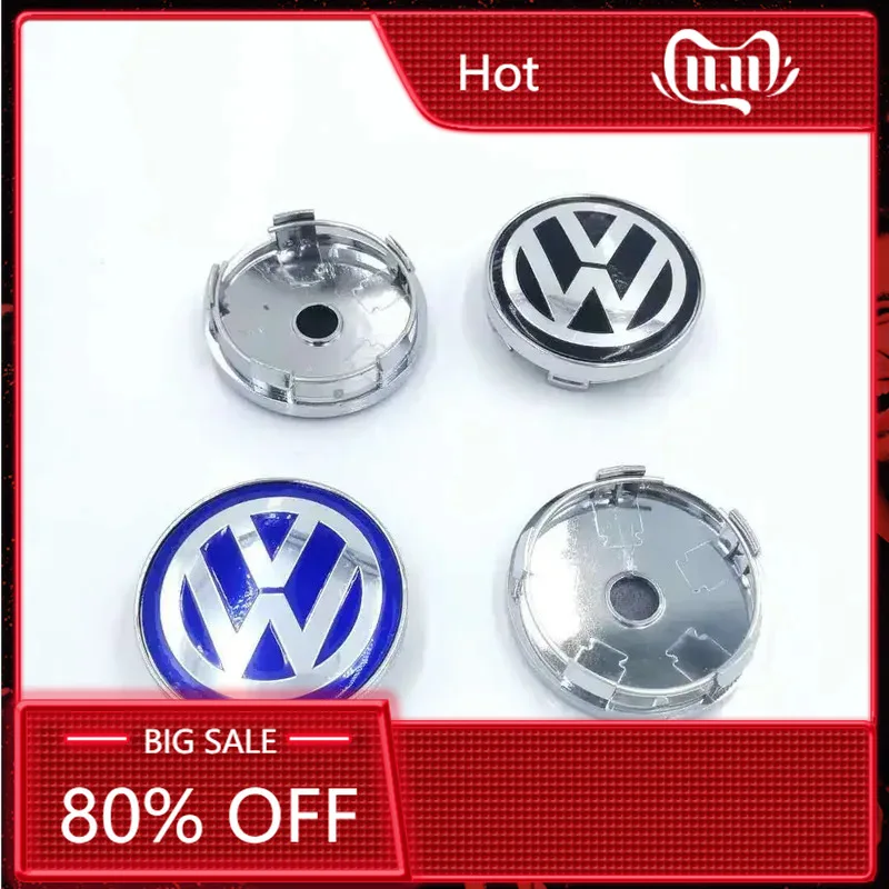 

Декоративные колпачки на колеса (60 мм, 40 шт.) для Volkswagen Golf, Passat, Beetle, CC, Bora, Polo, Touareg, Tiguan