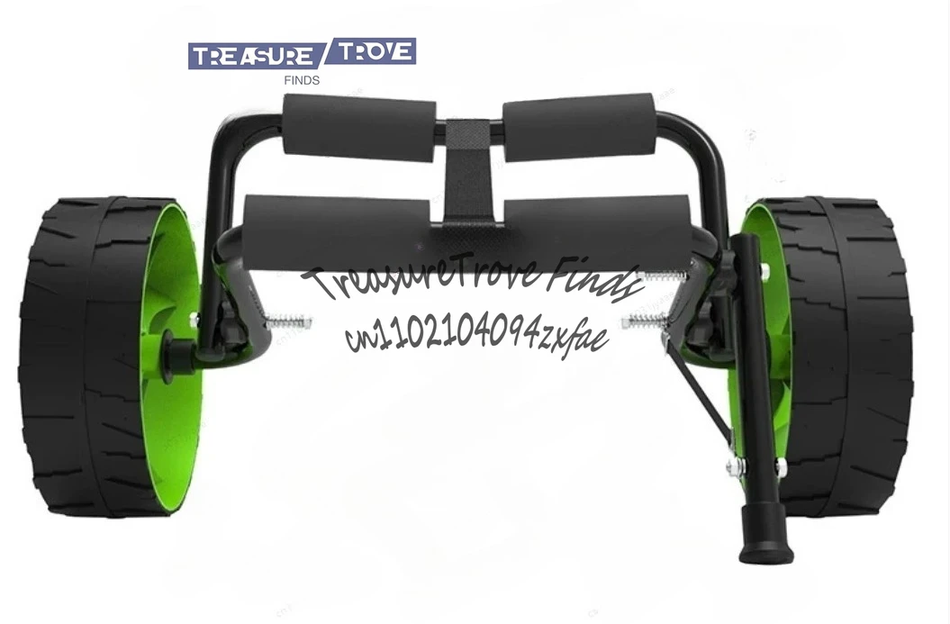 

Складная тележка для каяка, энергосберегающая двухколесная тележка для каноэ и лодки