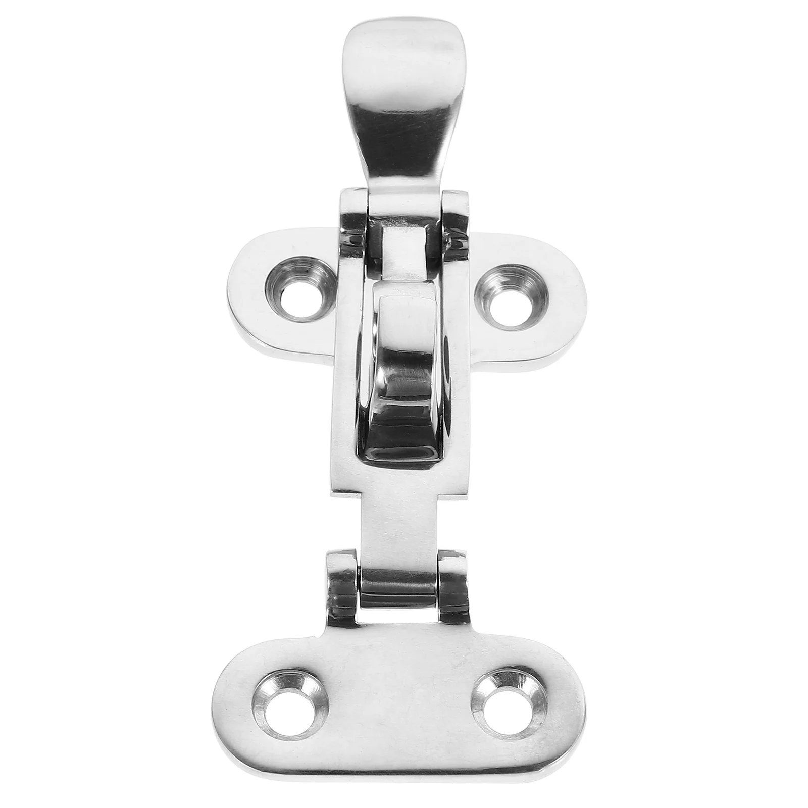 

Stainless Steel Hasp Lock Marine Boat Yacht Hatch Fastener Corrosion Resistant Polished Surface Easy Install Latch Gate Cabinet