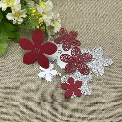 Flowers  lace Metal Cutting Dies Stencils For DIY Scrapbooking Decorative Embossing Handcraft Template