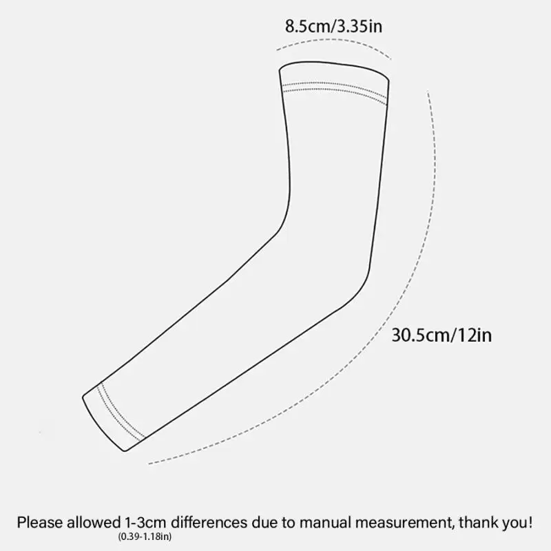 4Pairs Summer Sun Protection Ice Sleeves Sports Cycling Driving UV Protection Elastic Arm Sleeves for Men Wemen