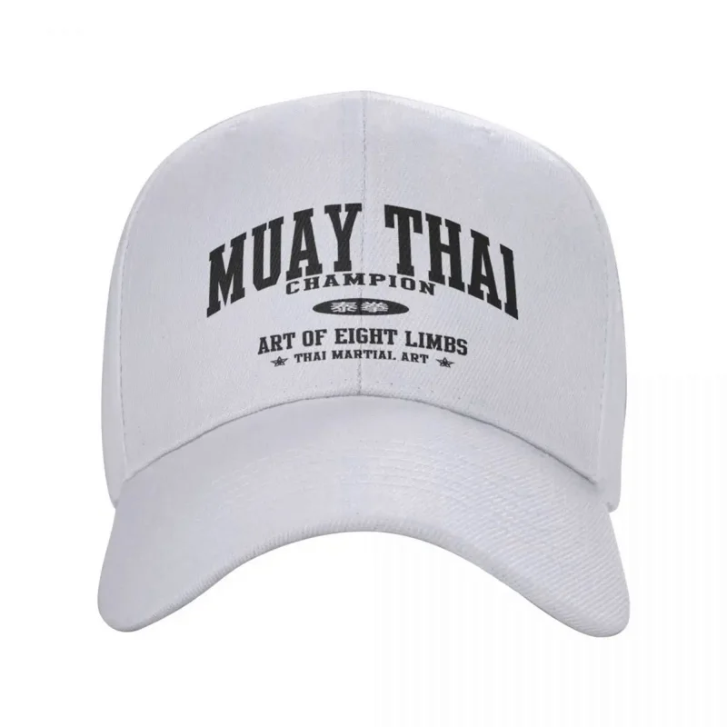 

Custom Fashion Muay Thai Art Of Eight Limbs Baseball Cap for Men Women Adjustable The Martial Art Trucker Hat Sun Protection