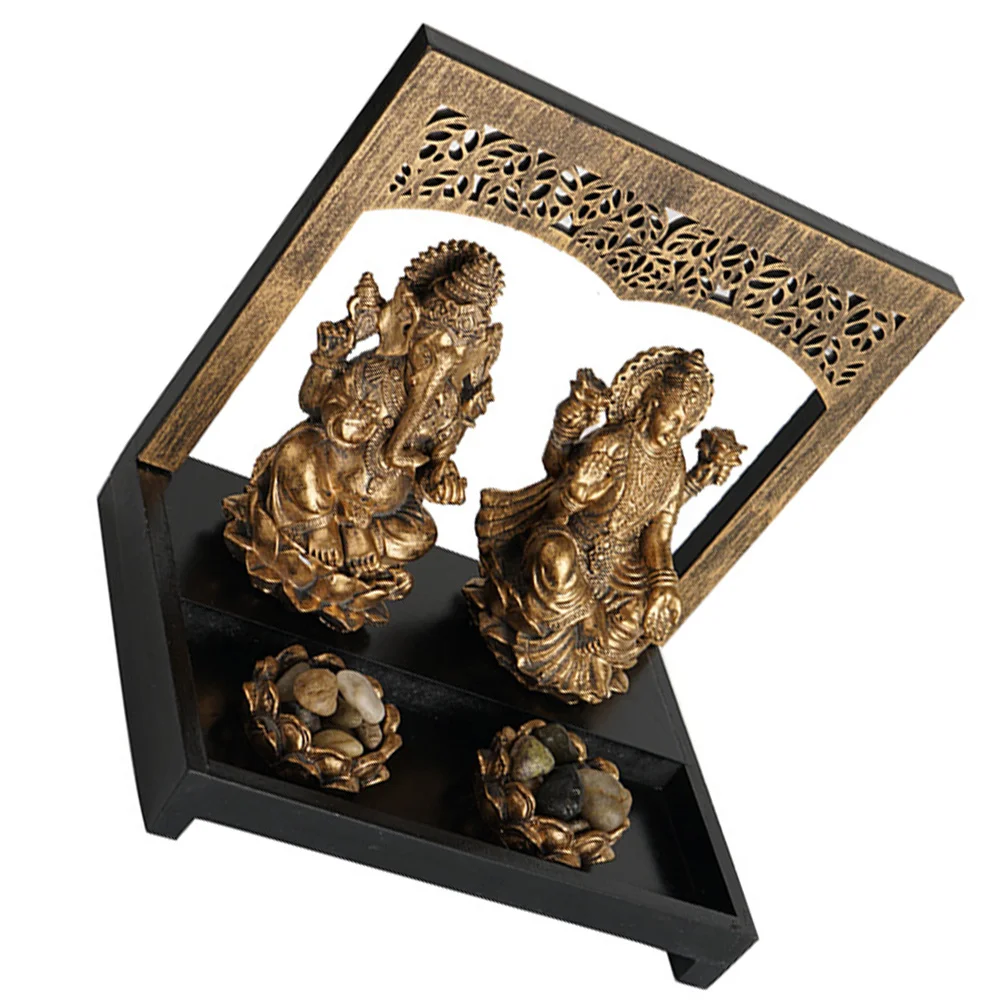 رائع الراتنج تمثال بوذا الجلوس نمط الكلاسيكية منحوتة ديكور غرفة مكتب المنزل الراتنج البوذية تمثال الحرف حلية