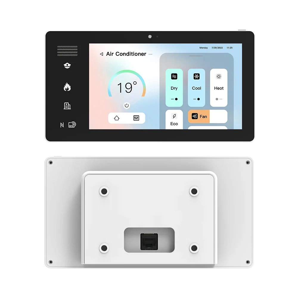 Embedded tablet 7 inches android POE wall mount tablet pc touch screen smart home control door security ODM tablet manufacturer