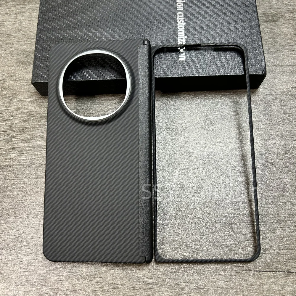 

Real Carbon Fiber Case for Oppo Find N5 Aramid Case MagSafe Ultra-thin Lightweight Cover Phone Protective Armor Durable Sturdy