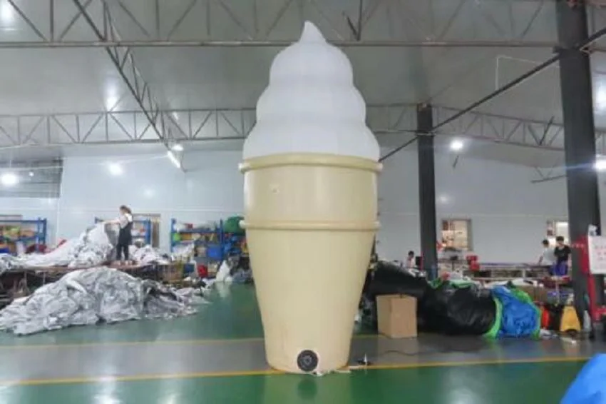 

4m Inflatable Lighted Ice Cream Balloon Advertising with blower Fast ship!