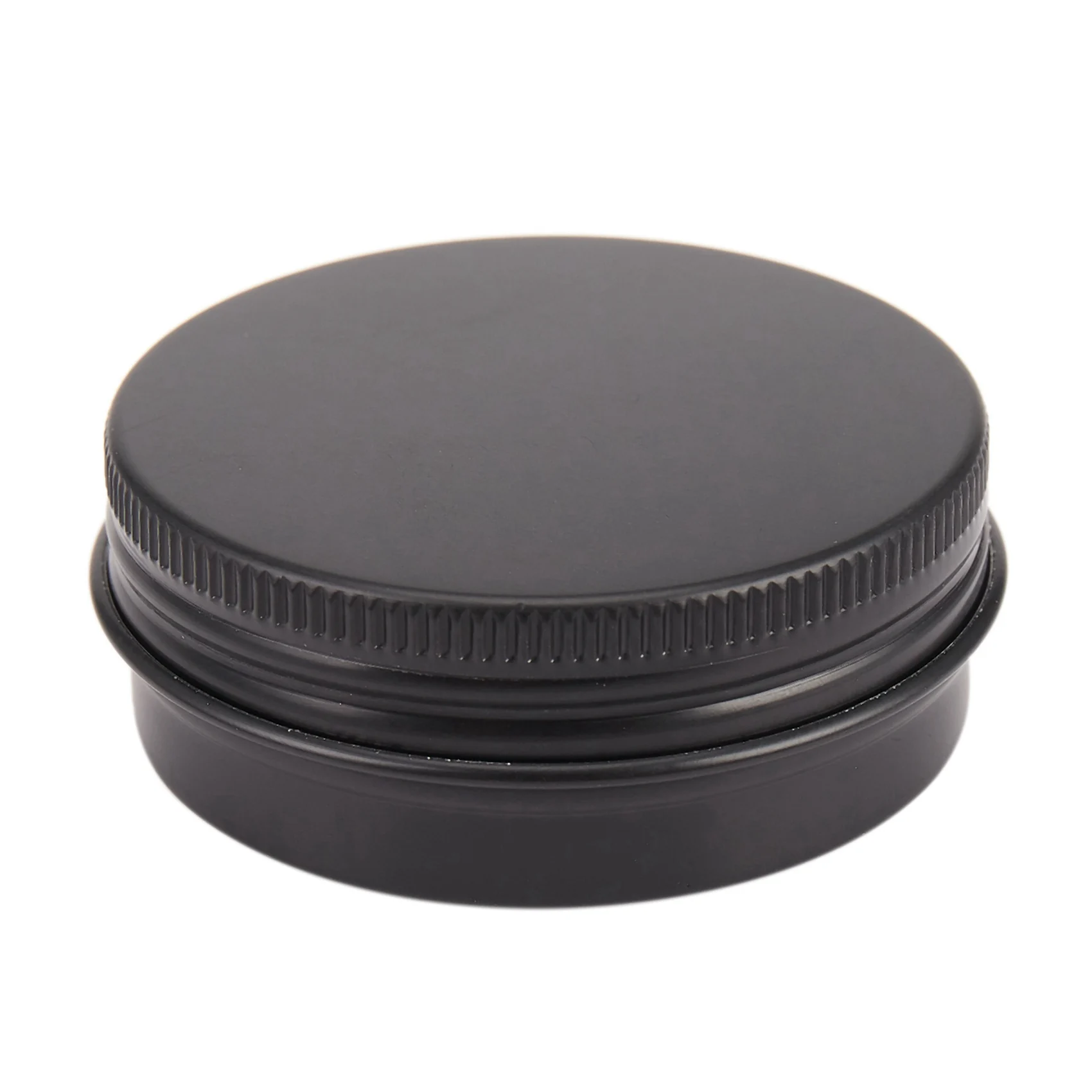 Kaleng Aluminium - 120 Pak 1Oz / 30G Wadah Timah Logam Bulat Kaleng Atas Sekrup Kaleng Perjalanan Lilin Sampel Kosmetik-ABQU