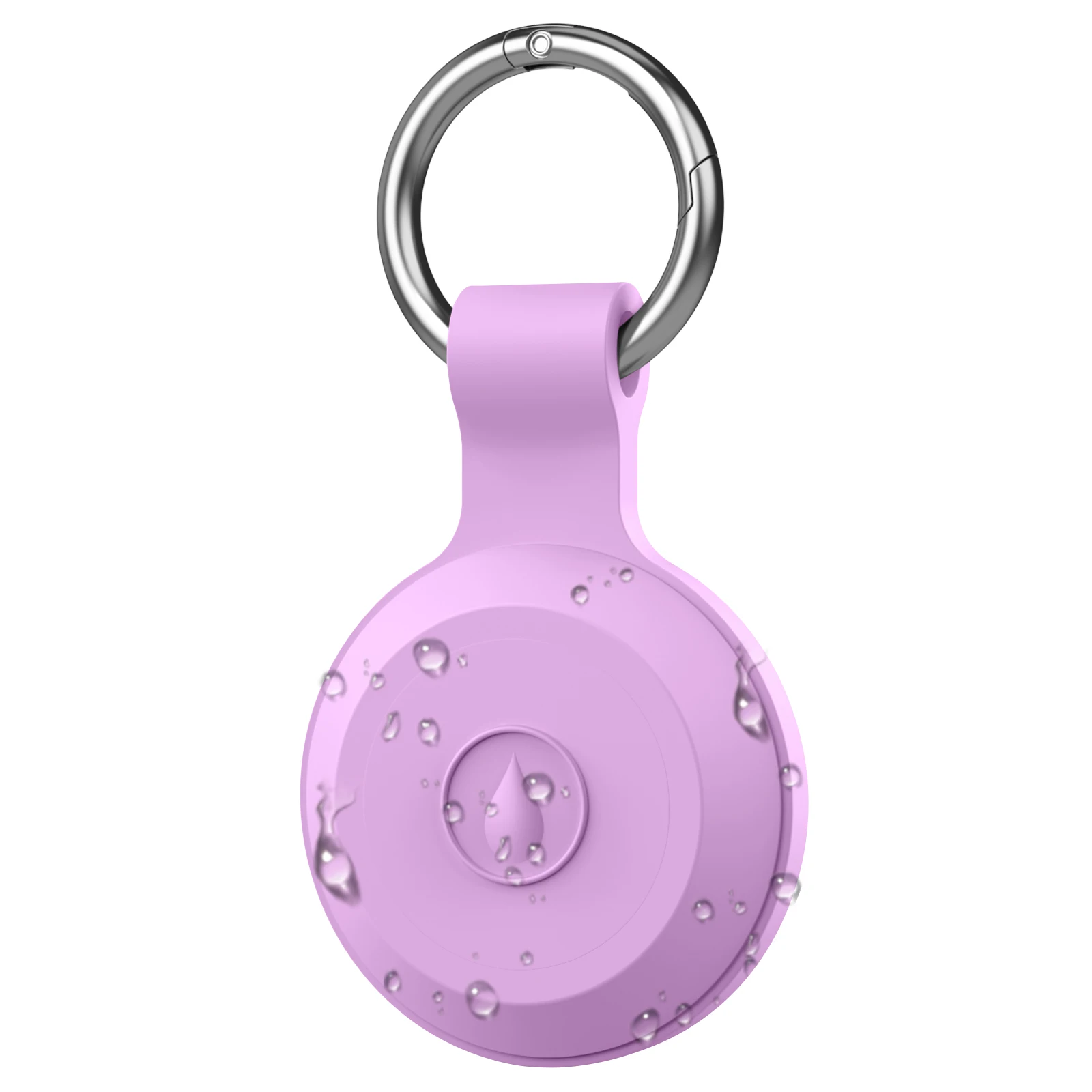 Siliconen hoesje voor Apple Airtag Cover 360 °   Waterdichte hond kat halsband GPS Finder beschermhoezen voor Apple Air Tag Shell sleutelhanger