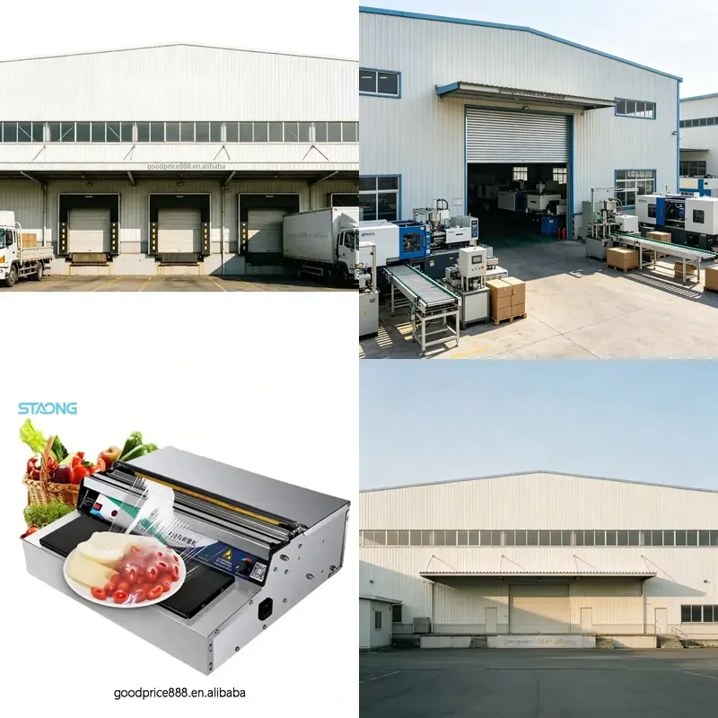 HOT *2026* Fresh Fruit and Vegetable Wrap Film Sealing Machine Food Wrap Film Packaging Machine Commercial Plastic Wrapper