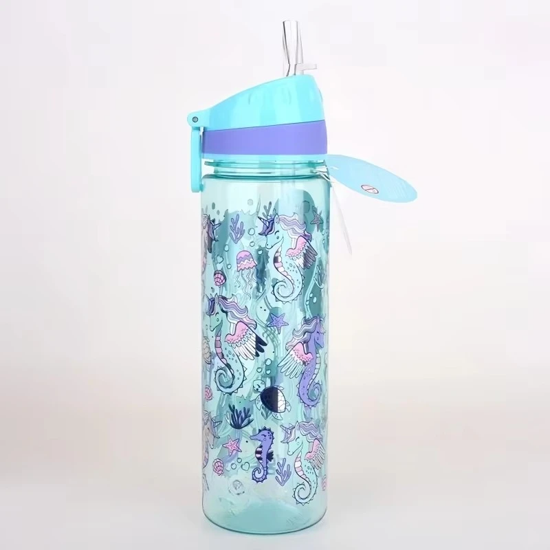 Australian Seahorse Unicorn Student Postman's Backpack Large-capacity Double-layer Pen Case Portable Lunch Bag Holiday Gift view 6