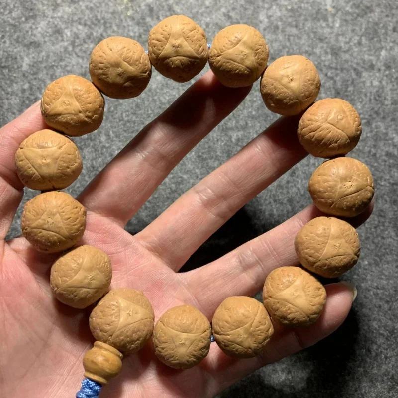 

Nepal Longans Bodhi Eye Bodhi Seed Original Seed Buddha Beads Perfect Circle Bracelet
