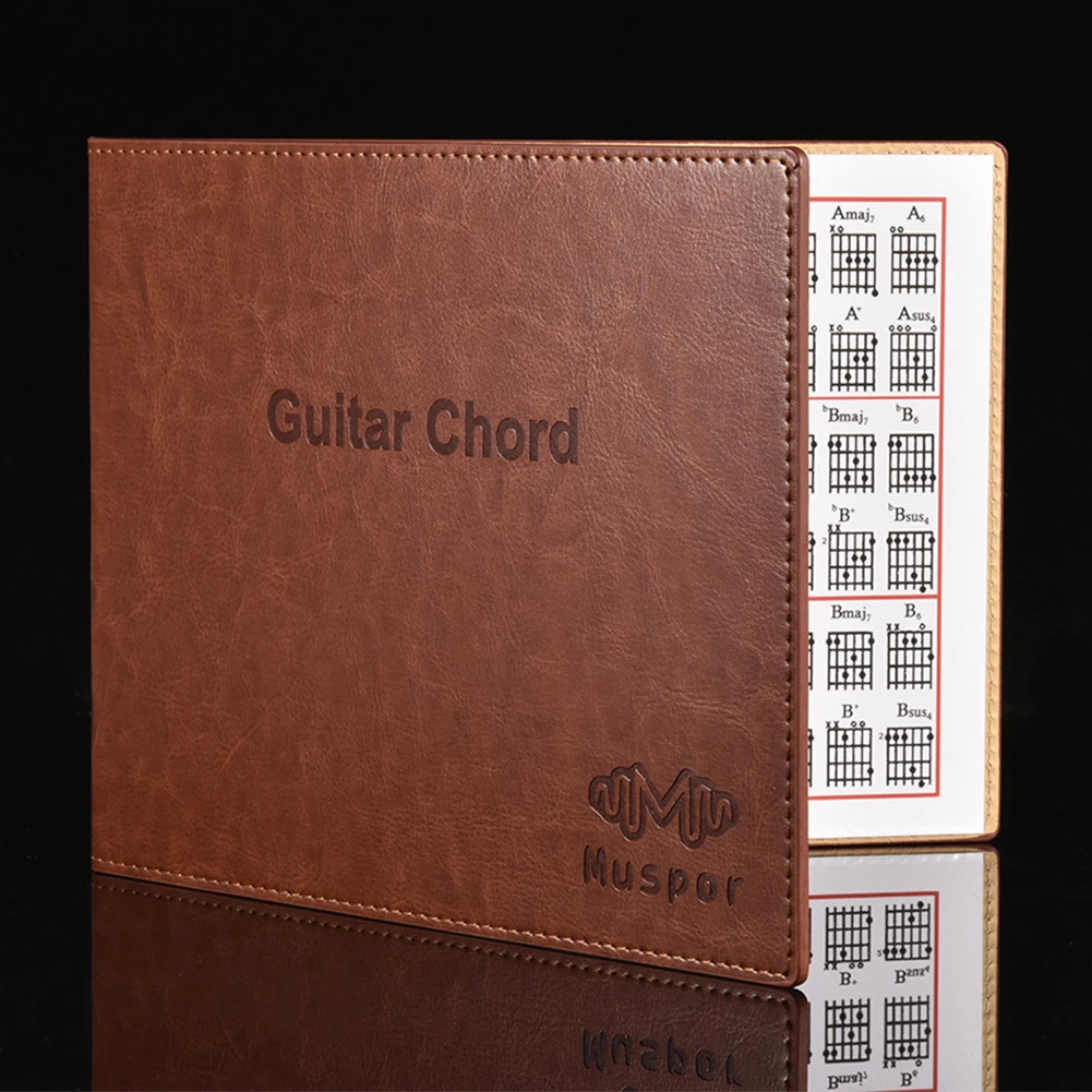 6 String Guitar Chord Book Guitar Chord Chart Instructional Electric Guitar Chord Book Portable Musical Instruments Accessories