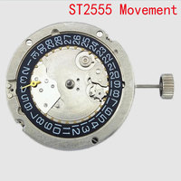 Seagull ST2555 Movement Automatic Mechanical Movement with Black Datewheel Automatic Movement 9 O'Clock Second Hands