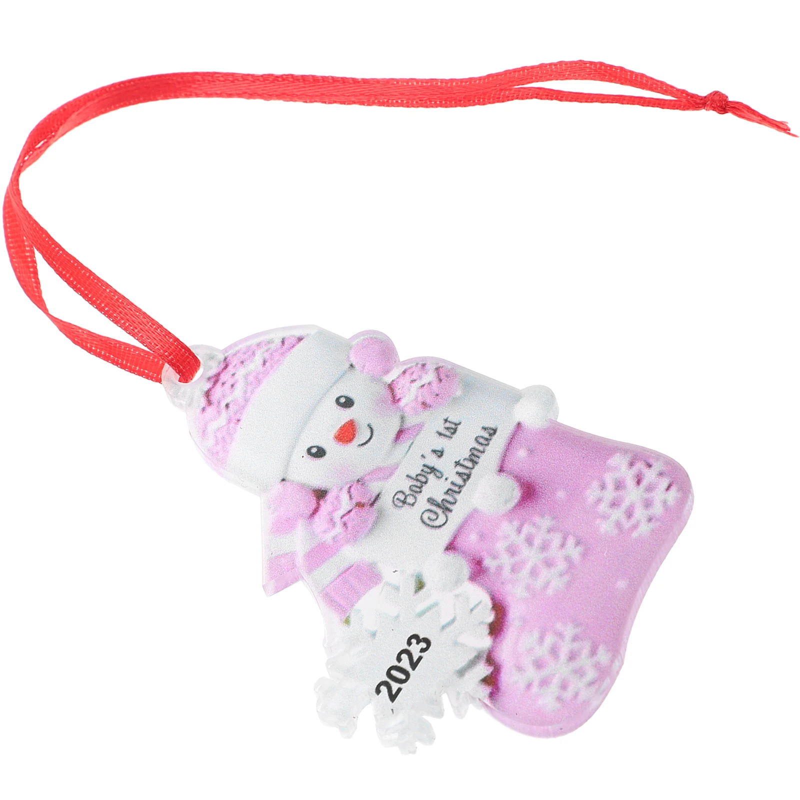 

Lovely Snowman Christmas Tree Hanging Ornament Cute Decoration Baby’S Small Delicate Festive Party Supplies Xmas