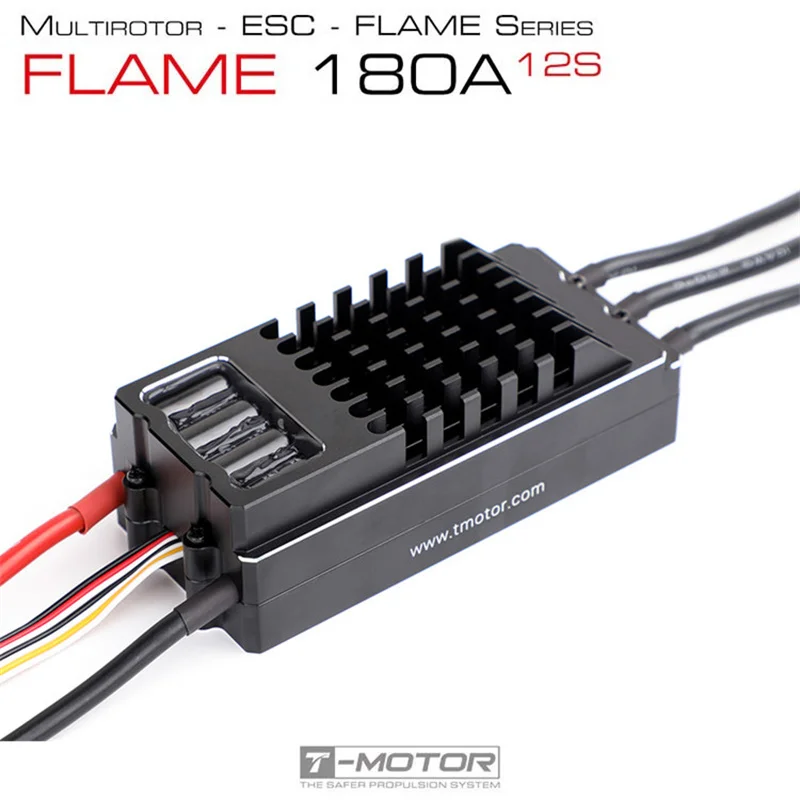 

Original TMOTOR FLAME 180A HV 6-14S Lipo NO BEC BLDC brushless waterproof ESC for multirotor uav