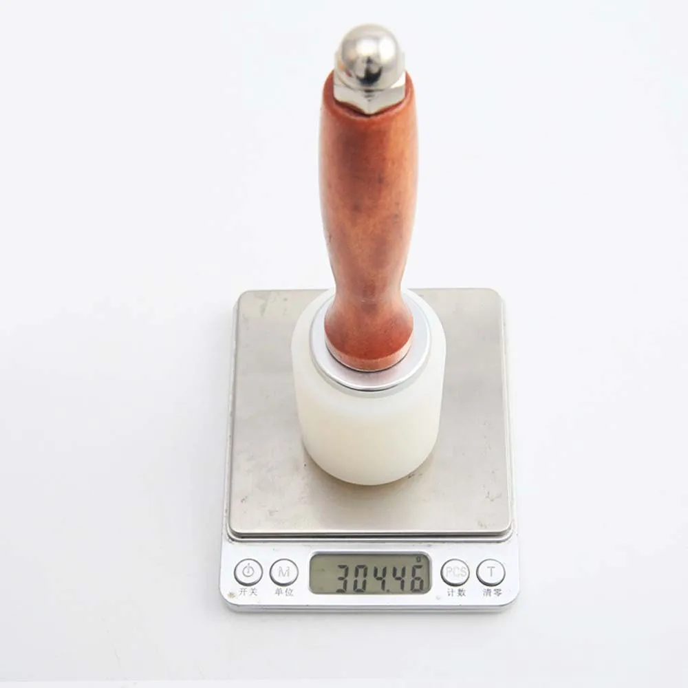 DIY leather carving hammer leather carving printing tool nylon hammer punching hammer leather carving hammer