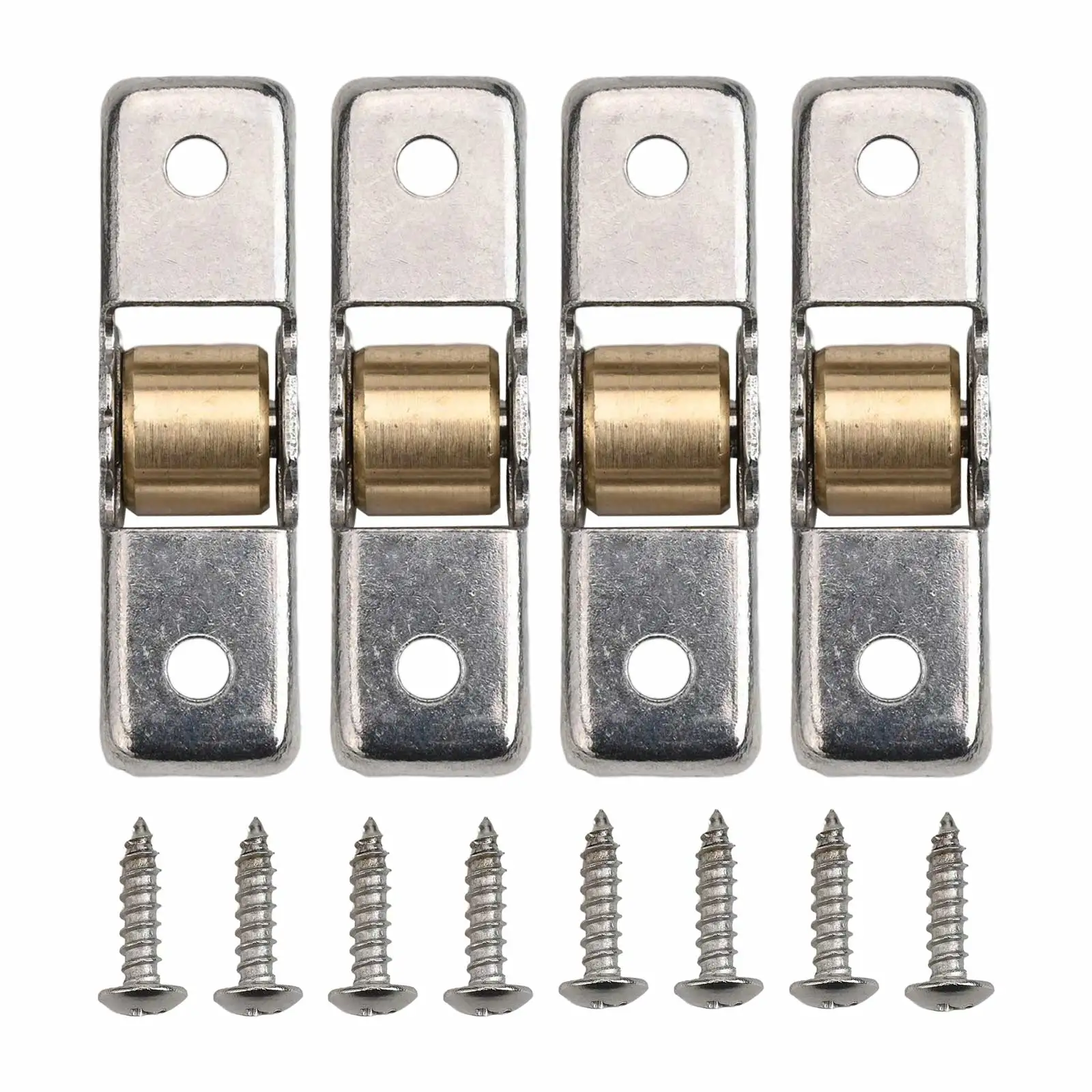 Stainless Steel Door Rollers Sliding Door Pulley Set Sliding Door Rollers Fits 14mm 16mm Pulleys Complete Installation Set