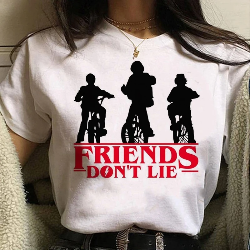 2025 New T Shirt Top Tees Women Japanese Tumblr Print Tshirt T-shirt  White T Shirt