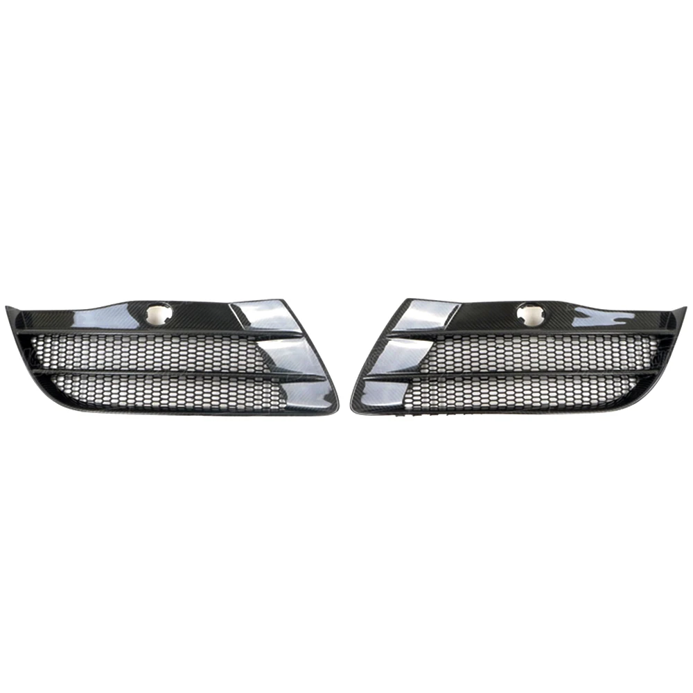 For R8 V8 V10 2008-2010 G Style Carbon Fiber Front Bumper Air Vent (JSKADR808020)