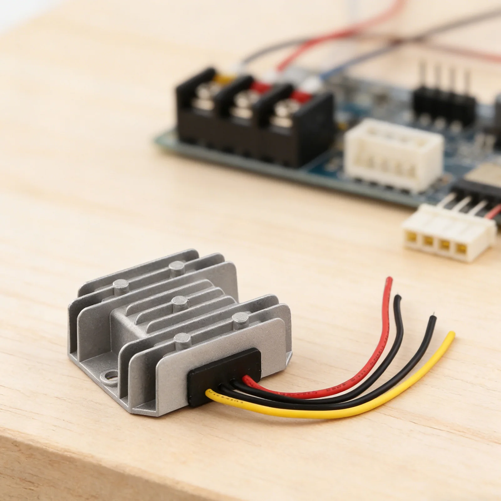 12v Voltage Step Up Converter Voltage Converter 3A Voltage Booster Silver Step-up Power Supply Efficiency Up To 95