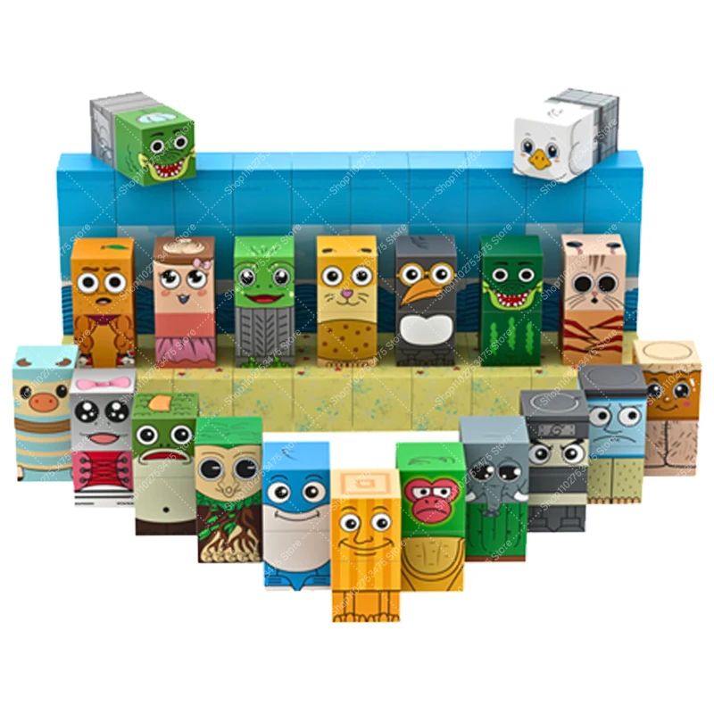 1 قطعة Brainrot الإيطالية الاطفال اللعب المغناطيسية تونغ تونغ صحور لغز لعبة للبنين بنات مضحك ميمي الأطفال هدايا عيد 2025