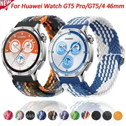 22mm 20mm Nylon Bracelet for Huawei Watch 46mm/GT5/GT5 Pro/4 3 Pro Wristband for Samsung Galaxy Watch 7 6 Classic 5 4 44mm Strap