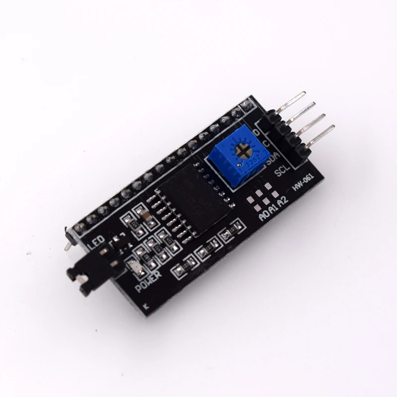 IIC I2C TWI SPI واجهة تسلسلية مجلس ميناء 1602 2004 LCD LCD1602 لوحة محول LCD محول وحدة محول PCF8574