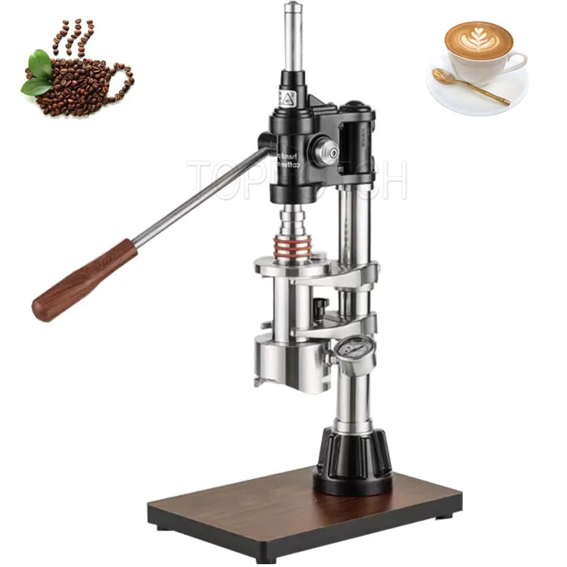 

Ручной пресс с рычагом, тампер для кофе эспрессо, горячая распродажа, профессиональная кофемашина для эспрессо с экстракцией под давлением 1-16 бар