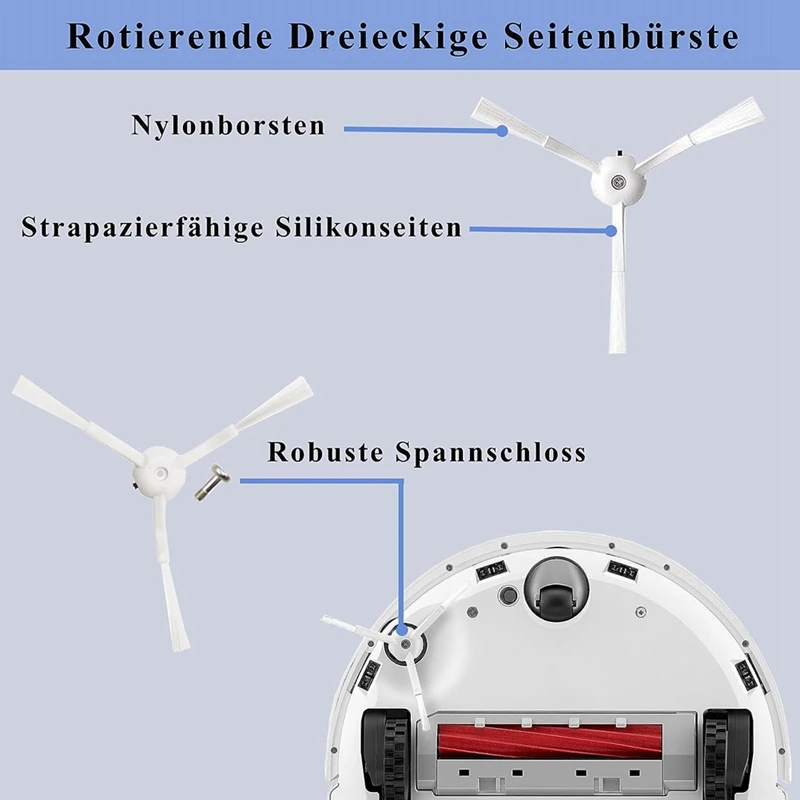 Per Roborock Q Revo accessori, per Roborock P10 Robot aspirapolvere pezzi di ricambio accessori Kit spazzola principale sacchetto per la polvere