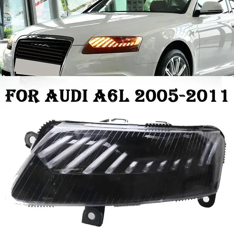 

Led Headlights For AUDI A6 LED Headlight 2004-2011 Headlights A6L Modified A7 DRL Turn Signal High Beam Angel Eye Projector Lens